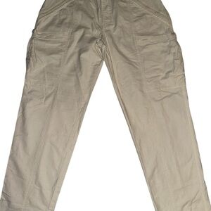Anthropologie Beige Cargo Pants